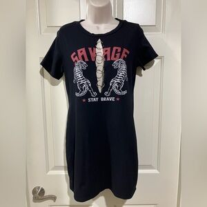 🧨Fashion Nova woman size large US 12 straight sack dress